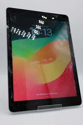 Apple iPad 6.Gen 2018 32GB WiFi  Wlan Space Grau Displayschaden A1893 M1113 - Bild 1 von 4