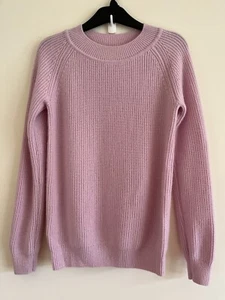 Grobstrickpullover 100% reines Kaschmir, rosa - Bild 1 von 7