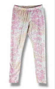Cat and Jack Pink Tie Dye Print Girls Leggings XL 14 - Picture 1 of 10