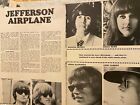 Jefferson Airplane, deux pages vintage découpage