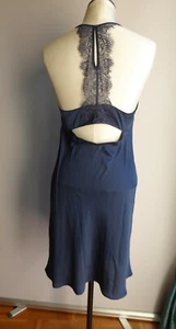TRIUMPH fond de robe combinaison nuisette dentelle bleu T 40 NEUF - Bild 1 von 6