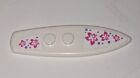 LEGO SURFBOARD WHITE with pink flowers Stickers MINIFIGURE Accessory Piece Part