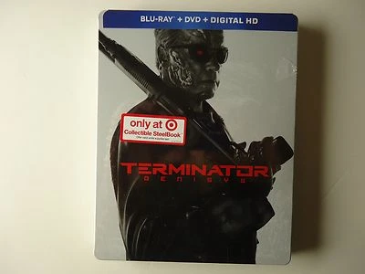 Terminator Genisys (Blu-ray/DVD, 2015, 2-Disc, Digital HD) NEW Steelbook Target - Image 1 of 2