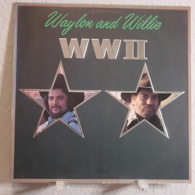 Waylon and Willie WWII Original RCA Records 1982 Vinyl LP Country - Image 1 of 4