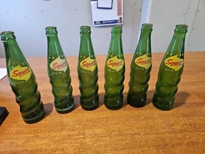 Vintage Lot of 6 Squirt Never An After Thirst 10 oz Soda Bottles - Picture 1 of 11