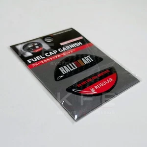 Mitsubishi Ralliart Fuel Gasd Cap Garnish SRG20013R Genuine OEM Regular JDM - Picture 1 of 2