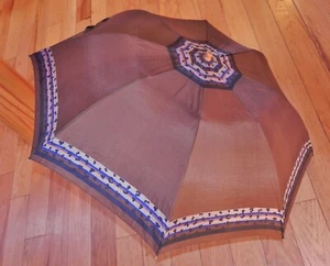 Umbrella By Givenchy English Mist Paris New York 100% Nylon - Picture 1 of 6