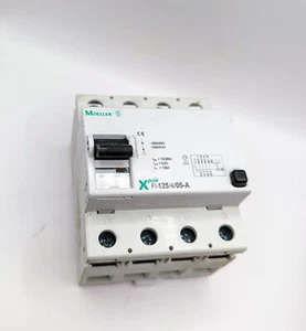 Interruptor de protección de corriente de fallo MOELLER X POLE FI-125/4/05-A 4 polos interruptor de protección FI - Imagen 1 de 5