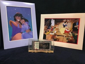 Disney Value Pack - 2 VINTAGE Lithographien und 1 Collector Motion Cel - OMC - Bild 1 von 12