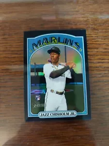 Jazz Chisholm Jr. 2021 Topps RC Heritage 58/72 Rookie Baseball Card #665 Marlins - Picture 1 of 8