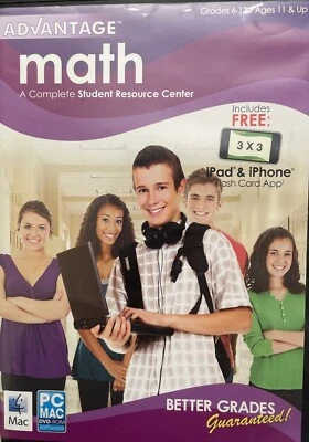 Advantage Math: A Complete Student Resource Center (DVD) Grade 6-12 - Image 1 of 2