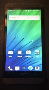 HTC One M7 32GB Black (ATT) Good Used PN07120 Fast Ship - Picture 1 of 3