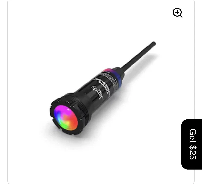 Jandy Infinite WaterColors NicheLess LED Lights, RGBW 14 V, 15 W, 100' Cord, - Image 1 of 1