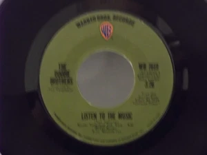 The Doobie Brothers,WB 7619"Listen To The Music"US,7" 45,1972 hit,Green Labels,M - Picture 1 of 2