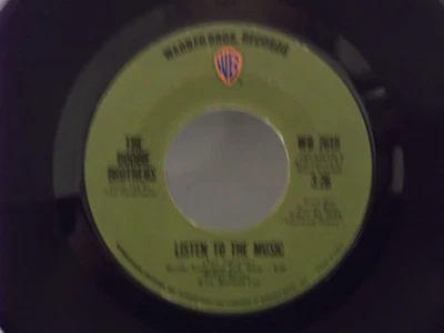 The Doobie Brothers,WB 7619"Listen To The Music"US,7" 45,1972 hit,Green Labels,M - Image 1 of 2