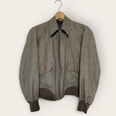 Chaqueta Bomber Colección Paul Smith Lino Lana Usada Excelente Estado -De J Foto 1 de 4