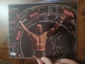 BRYAN DANIELSON Daniel Bryan Autographed Signed 8x10 PHOTO AEW WWE JSA Witness - Picture 1 of 1