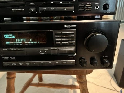 Onkyo TX-SV525 80W Surround Sound Dolby 5.1 Ch Home Theater Receiver No Remote - Image 1 of 4