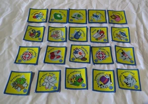 Brownie Interest Badges Embroided Sew On X 20 Unused - Picture 1 of 5