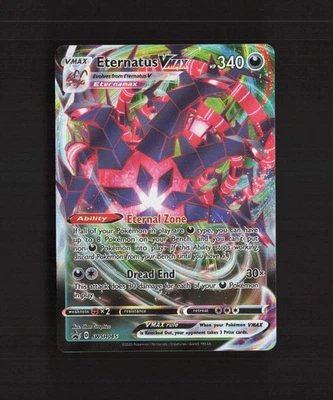 Eternatus VMAX SWSH045 Sword & Shield Black Star Promo Holo Pokemon Card NM - Image 1 of 4