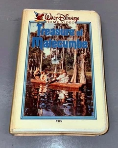 Walt Disney Treasure Of Matecumbe VHS White Clamshell Vintage 1976 - Picture 1 of 2