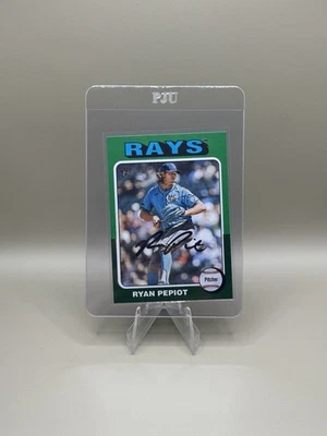 2024 Topps Heritage High Number - Ryan Pepiot #668 Green Border - Image 1 of 2