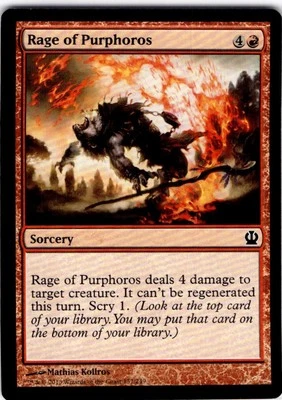 MTG Rage of Purphoros Theros Common #137 - Image 1 of 2