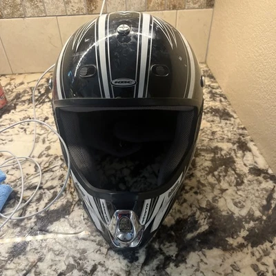 Casco de colección KBC Storm Dirt Gear TKX ATV/motocross sin visera negro y dorado brillante Foto 1 de 3