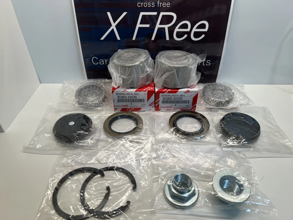 Juego de revisión de cojinete de buje de eje delantero genuino Toyota Lexus 2001-2005 IS300 ALTEZZA Foto 1 de 4