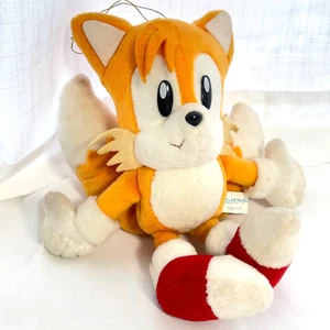 Sonic The Fighters Plush Doll SEGA Sonic the Hedgehog 1997 JAPAN Vintage Tails - Picture 1 of 23