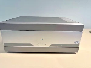 Quad 909 Power Amplifier 150W Silver - just serviced by Quad - Picture 1 of 5