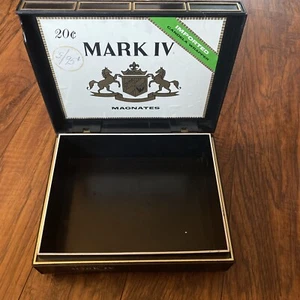 Vintage Tobacco Mark IV Magnates Plastic Cigar Empty Box 20 Cents - Picture 1 of 4