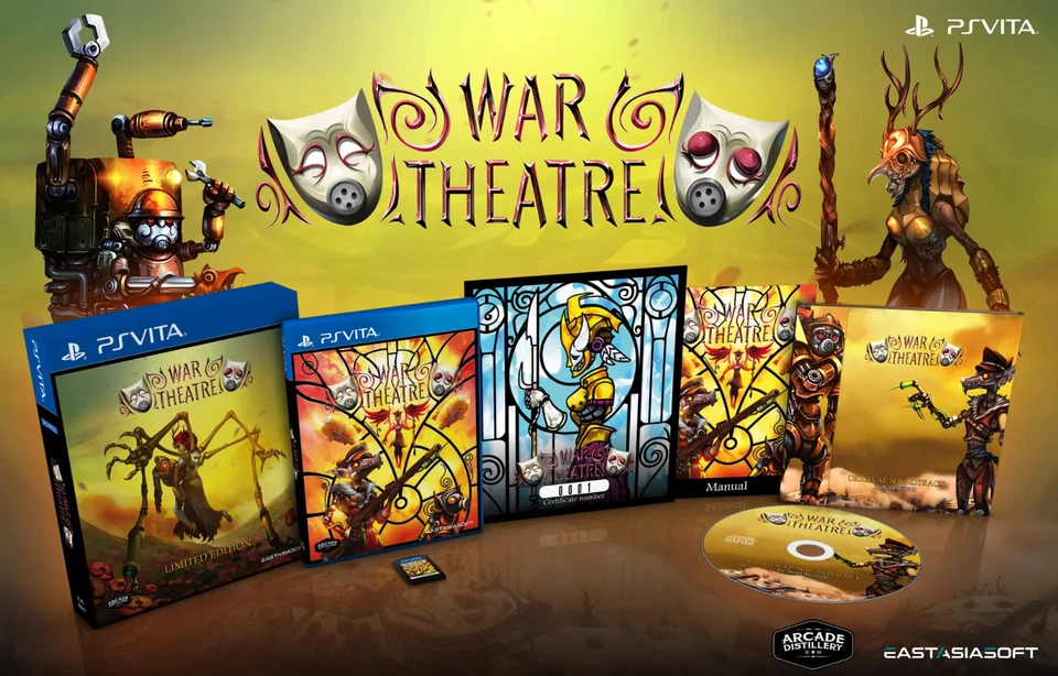 War Theatre Limited Edition PS Vita Playstation Vita EAS Limited Run Sealed - Image 1 of 4