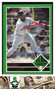 1992 Fleer - Team Leaders Team Leaders #5 Kirby Puckett - Minnesota Twins - Bild 1 von 2