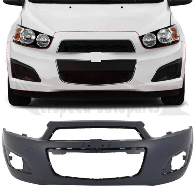 For 2012-2016 Chevy Chevrolet Sonic Front Bumper Cover Assembly Primed 95229055 Foto 1 de 4