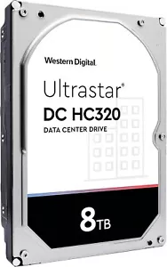 Western Digital DC HC320 Ultrastar 8TB 7200RPM SATA HD, HUS728T8TALE6L4 - Bild 1 von 2