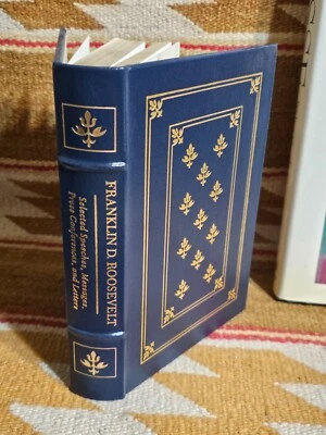 Easton Press FRANKLIN D. ROOSEVELT Selected Speeches LEATHER 1965 1stEd MINT!🔥 - Image 1 of 4