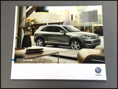 2014 VW Volkswagen Touareg 24-page Original Sales Brochure Catalog Foto 1 de 4