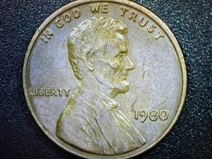 1980 Lincoln memorial Penny NO mint. Rare coin cent 1c collectors dream DDO DDR - Picture 1 of 16