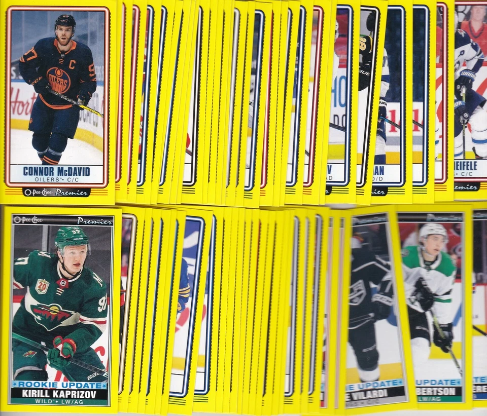 2021-22 21-22 O-PEE-CHEE OPC HOCKEY PREMIER TALL BOYS YELLOW 1-55 PICK YOUR CARD - Image 1 of 1