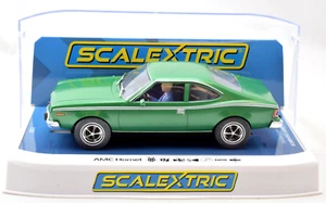 Scalextric Green AMC Hornet DPR W/ Lights 1/32 Scale Slot Car C4538 - Picture 1 of 3