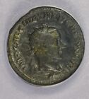 ROMAN EMPEROR TREBONIANUS GALLUS AD 251-253 ANACS GRADED VF 20 Silver Coin Rome
