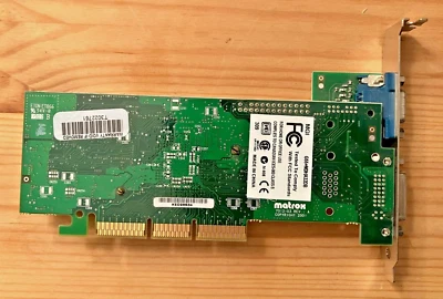 Matrox 7012-03 Video Board. Rev: A G55MDHA32DB - Image 1 of 3