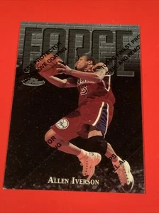 1997-98 Topps Finest Force Allen Iverson 76ers #143 - Picture 1 of 2