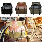 Canvas Bicycle Bag Durable Moto Tail Luggage Suitcase  Tail Seat