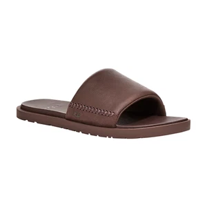 Mens UGG Seaside II Slide Sandals - Luggage Leather, Size 12 M US [1166593] - Picture 1 of 6