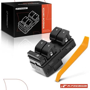 Interruptor de ventana eléctrica lado del conductor delantero para GMC Acadia 2007-2016 Acadia Limited - Imagen 1 de 10