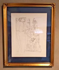 Framed Picasso Vollard suites Marie-Therese - Picture 1 of 14