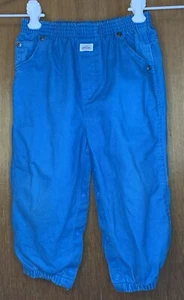 Vintage 90s Denim Pants 24 Months Blue Little Arizona Snap Leg Toddler - Picture 1 of 7