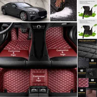 For Bentley Continental GT Car Floor Mats Handmade All Weather Luxury Customized - Изображение 1 из 4